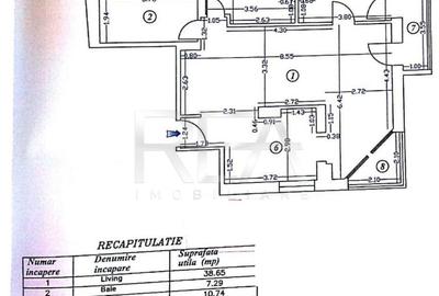 3 camere, Dorobanți, et. 2, an 2012, centrală, 86 mp, metrou - 8