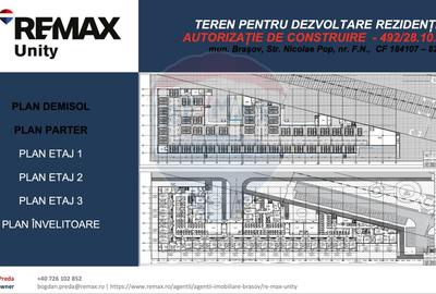 Teren dezvoltare rezidențială 8,272mp Brasov/AUTORIZATIE DE CONSTRUIRE - 9