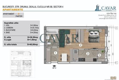 Garsoniera  Cavar Residence - 5