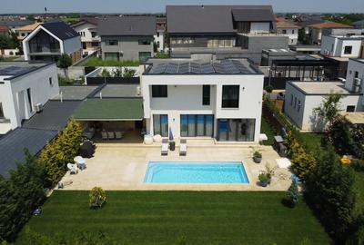 VILA UNICA CU PISCINA SI GARAJ INCALZITE IN PARADISUL VERDE - 4