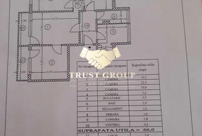 Apartament 4 camere universitate - Bloc fara risc sau urgenta - 7