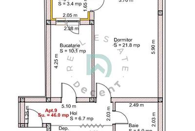 Studio de vanzare in bloc nou, finisat la cheie - SELIMBAR - 1
