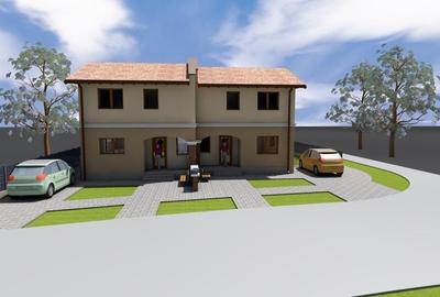 1/2 Duplex, P+1, 3 camere, 74mp SU, 265mp ST, Cartierul Primaverii! - 1