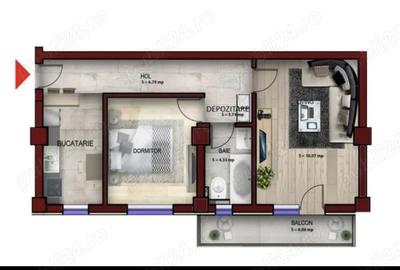 De vanzare ap 2 camere + parcare, bloc nou, Salaj/Kaufland Ferentari - 10