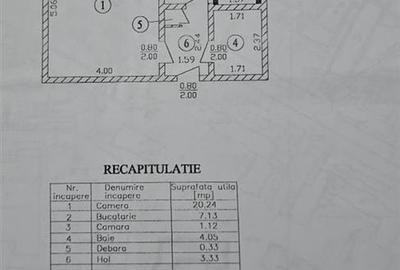 Garsoniera Brancoveanu/ Bloc Mixt - 7