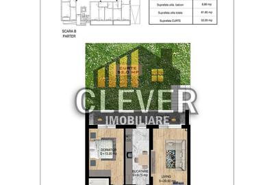 2 cam decomandat si curte proprie 52mp, Pallady, Comision 0% - 2