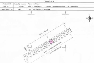 350mp TEREN INTRAVILAN, DRAGOMIREȘTI-VALE, PANSELELOR 16F, CERTIFICAT URBANISM - 7