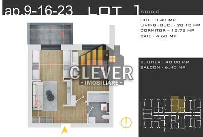 Studio 2 camere | Promo Parcare și Finisaje la Alegere, Pallady - 1