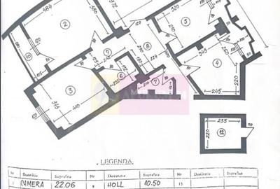 Vanzare apartament de 4 camere la Casa Poporului-stradal - 11