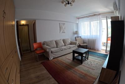 Apartament cu 2 camere semidecomandat, mobilat în Floreasca