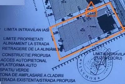 Teren de vanzare Iasi - Carlig - pens. Carolina - 1