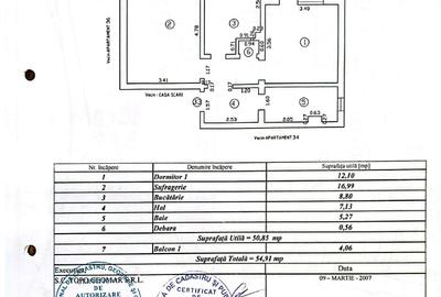 Apartament 2 camere de vânzare – Mangalia, Șoseaua Constanței, Bloc A2 - 11