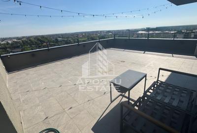 Penthouse 2  camere,modern cu terasă panoramică ,Zona Aradului - 8