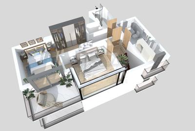 Duplex 4 camere Ultracentral - Mosilor la 8 min Metrou - 9