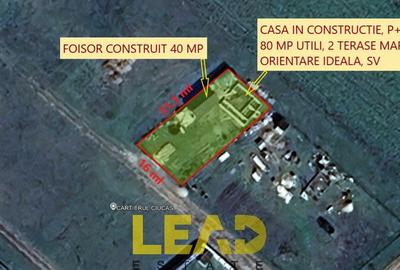 Comision 0%, Casa in constructie P+M, 80 mp utili, cu foisor si teren 504 mp - 3