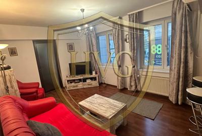 Apartament cu 2 camere semidecomandat, mobilat în Universitate