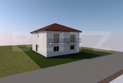 Duplex cu 4 camere în Florești