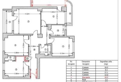 Apartament 4 Camere,Dorobanti,bl.1980,reabilitat,et.3/10,DECOMANDAT,2 bai,terasa - 10