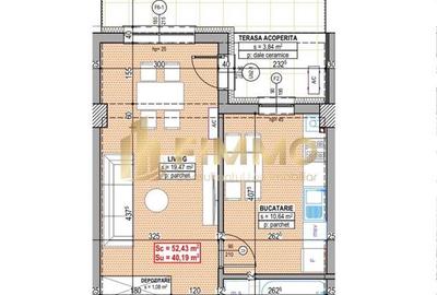 Garsoniere de vanzare | 40mp | Terasa 16mp  | Suceava | ID:1560 - 2