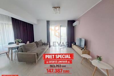 Apartament cu 2 camere semidecomandat, mobilat în Mănăștur