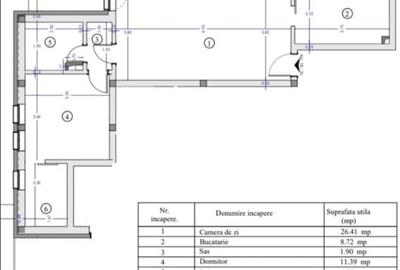 Apartament 2 camere 57 mp • Ultimul etaj • Terasă 76 mp • Zona Someșului - 5