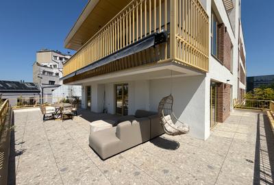 Apartament zona Unirii | 3 cam | Mobilat Lux | Terasa Superba - 145 mp | Parcare - 1