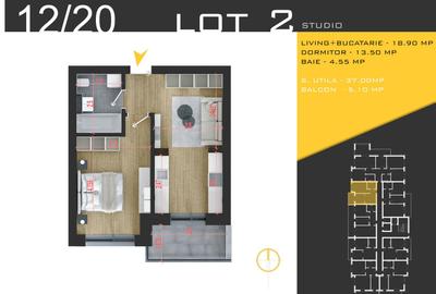 Apartament 2 camere STUDIO Pallady, PROMOTIE, METROU - 6