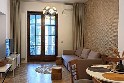 Apartament cu 3 camere decomandat, mobilat în Barbu Văcărescu