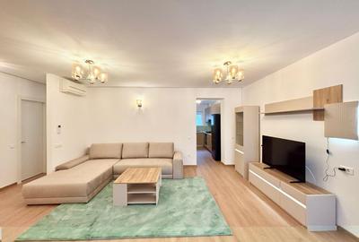 Apartament cu 3 camere, mobilat în Barbu Văcărescu