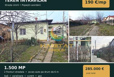 Teren Construcții intravilan de 1500 mp, în Central