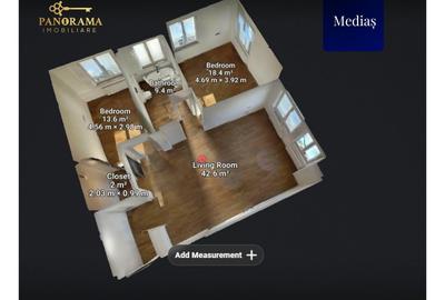Apartament de închiriat pentru birouri în Mediaș, 86mp, zona Primăriei - 10