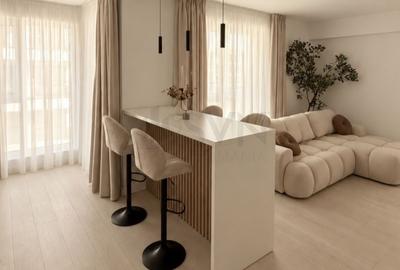 Apartament cu 3 camere decomandat, mobilat în Pipera
