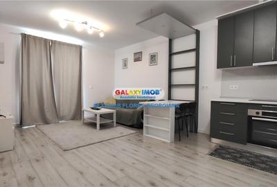 Apartament cu 2 camere semidecomandat, mobilat în Băneasa