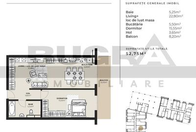 Apartament 2 camere, bloc nou, semifinisat, zona Kaufland - 2