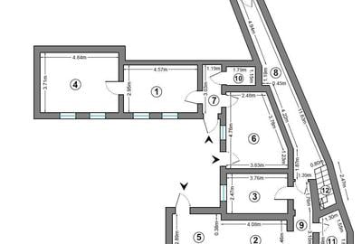 Universitate,Ultracentral, Comision 0, proprietate la curte - 9