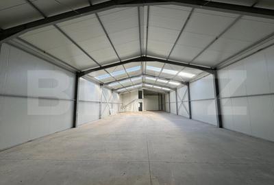 Hala 336 mp pe un teren de 3.000 mp, cu acces din drum asfaltat, Racari - 1