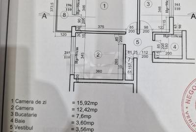 2 camere, P/4, 50mp, anvelopat, bloc tip P-Drumul Taberei - 9