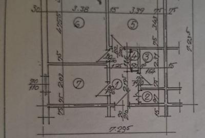 Se vinde apartament decomandat , doua camere, zona Nord pret 52000 euro