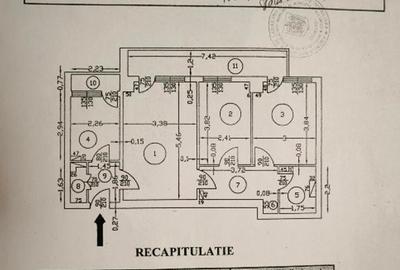 Apartament 3 camere Renovat | Anvelopat | 2 Balcoane Inchise Stradal  Comision 0 - 9