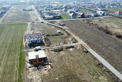 Parcela teren cu utilitati - Proiect + AC duplex - Comision 0% - 2