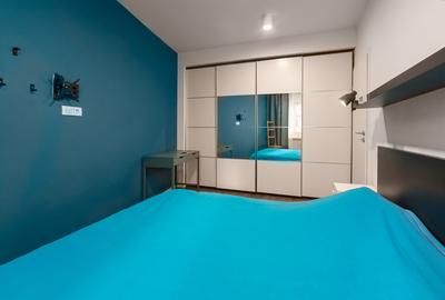 Ghica Plaza, 2 camere + birou, 2 bai, etaj 3/4,  parcare - 13