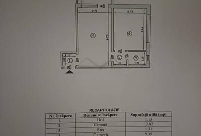 Garsonieră decomandată în Tătărași