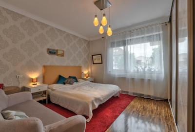 Apartament 170mp utili, 77mp curte și 3 locuri parcare, Parc Bazilescu! - 5