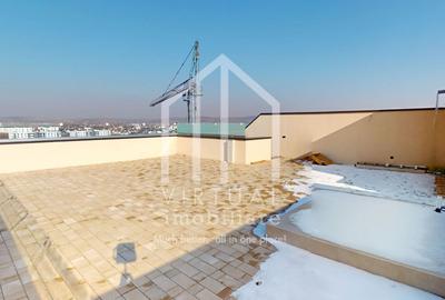 Penthouse de vanzare -3 camere, 91 mp+ 2 terase - la cheie - 14