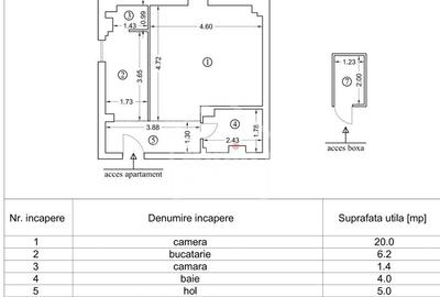 Garsoniera Suprafata Generoasa - 1