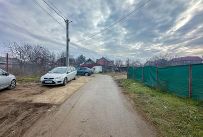 Mihăilești - teren împrejmuit 401mp, cu puț - 2