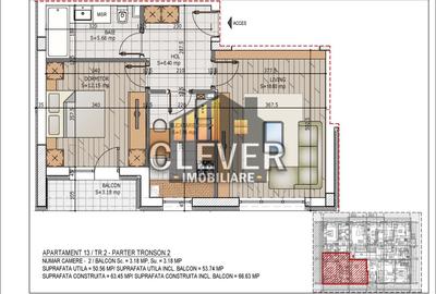Apartament cu 2 camere decomandat în Theodor Pallady