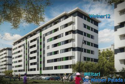 Apartament 2 camereDirect Dezvoltator Weiner 12 Residence Militari - 10