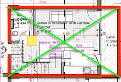 Penthouse premium pe 2 nivele, terase panoramice – Gheorgheni - 5