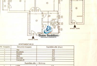 Apartament 2 camere decomandat, hol locuibil 10mp, Darmanesti - 5